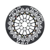 Weld Tuner Import Drag 13x9 / 4x100mm BP / 5in. BS Black Wheel CTR (Non Beadlock)